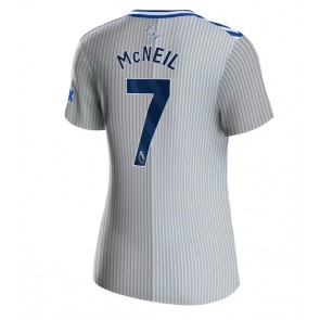 Everton Dwight McNeil #7 Rezervni Dres za Ženska 2023-24 Kratak Rukavima
